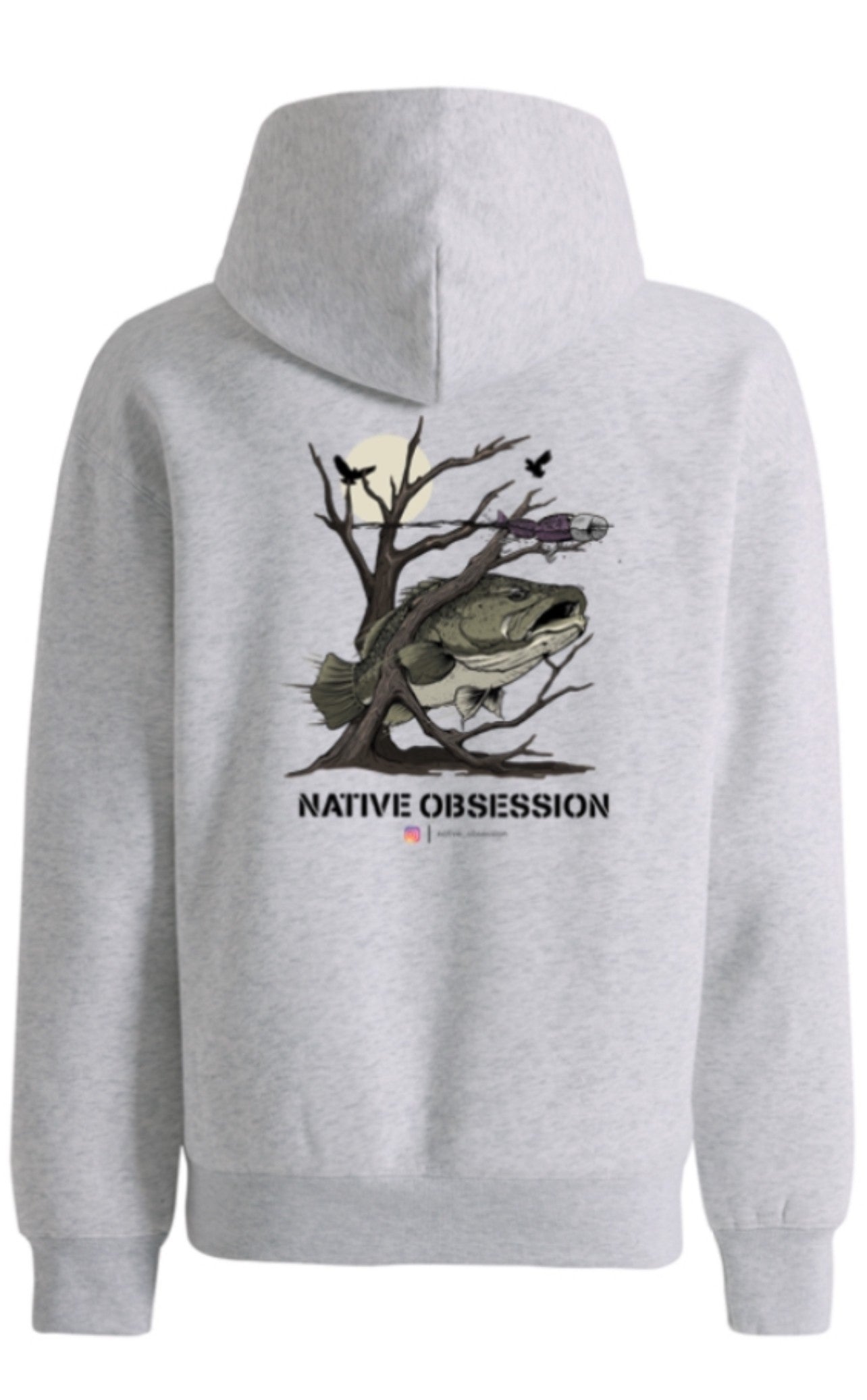 Native obsession oversized hoodie