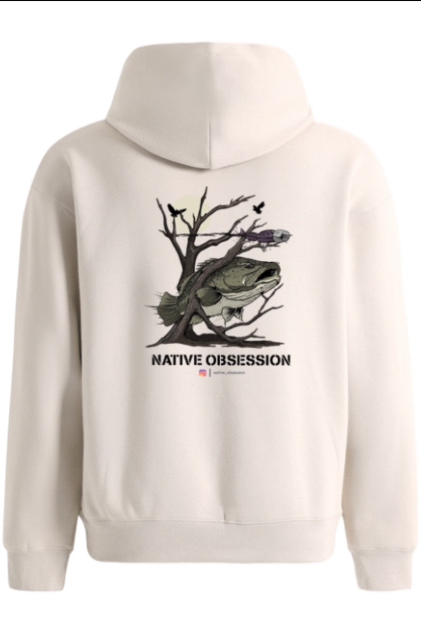 Native obsession oversized hoodie