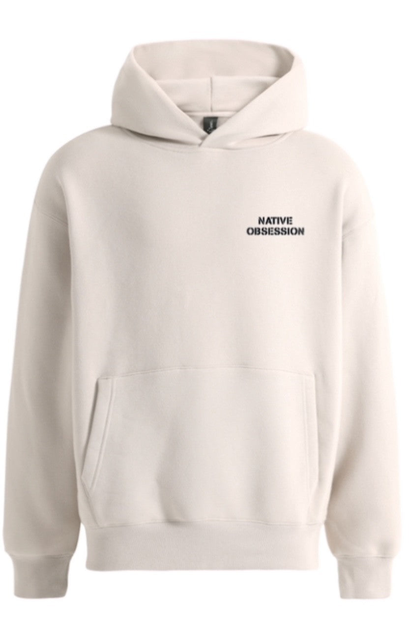Native obsession oversized hoodie
